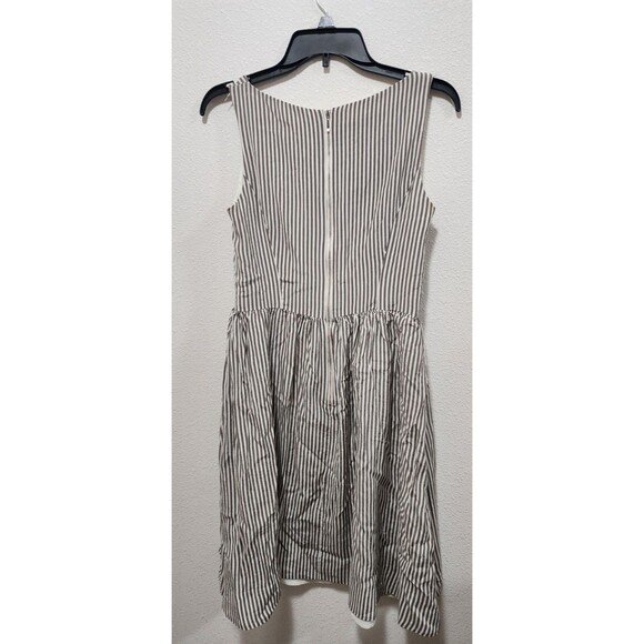 Donna Morgan Striped Coastal Vintage TimelessSummertime Sleeveless Dress Size 4 - Picture 5 of 5